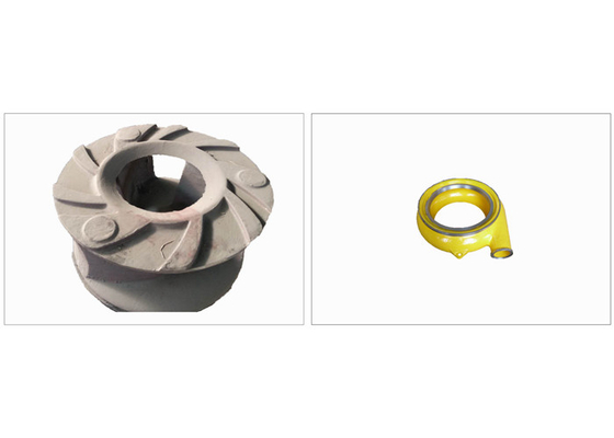 Einzelnes Stadiums-Schlamm-Pumpen-spiralförmiges Zwischenlagen-Gehäuse 6/4 D-G Anti Abrasive