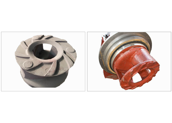 Einzelnes Stadiums-Schlamm-Pumpen-spiralförmiges Zwischenlagen-Gehäuse 6/4 D-G Anti Abrasive