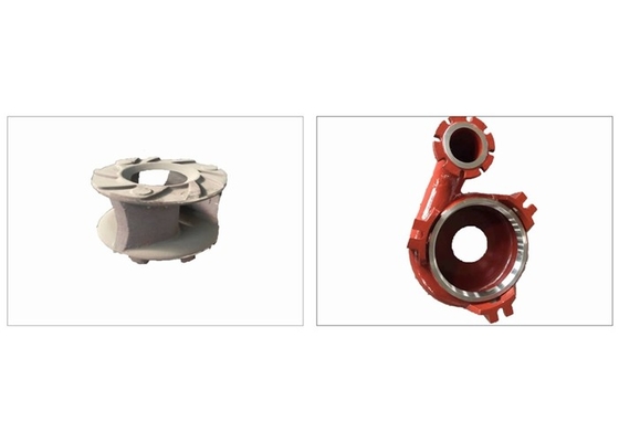 Hoher Chrome Antreiber der Fluss-ausbaggernder Boots-Schlamm-Pumpen-Teil-400L/min