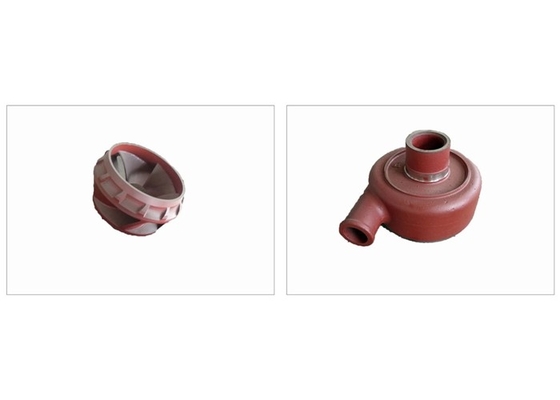 Spiralgehäuse-Zwischenlagen-Platten-Schlamm-Pumpe der Pumpen-56HRC erspart Antischeuermittel