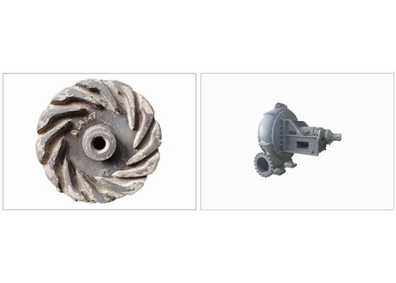 Hohe Chrome Roheisen-Pumpen-Teile Cr27 Cr28 Antiverschleiß für Bagger-Pumpe