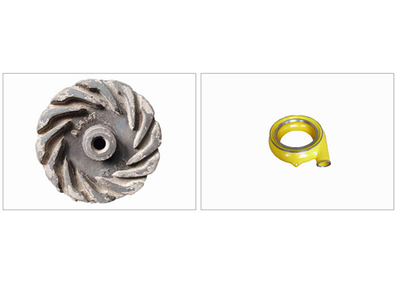 Hartes Metallzerteilt zentrifugale Schlamm-Pumpe Cr 26-28% für kupfernen Bergbau